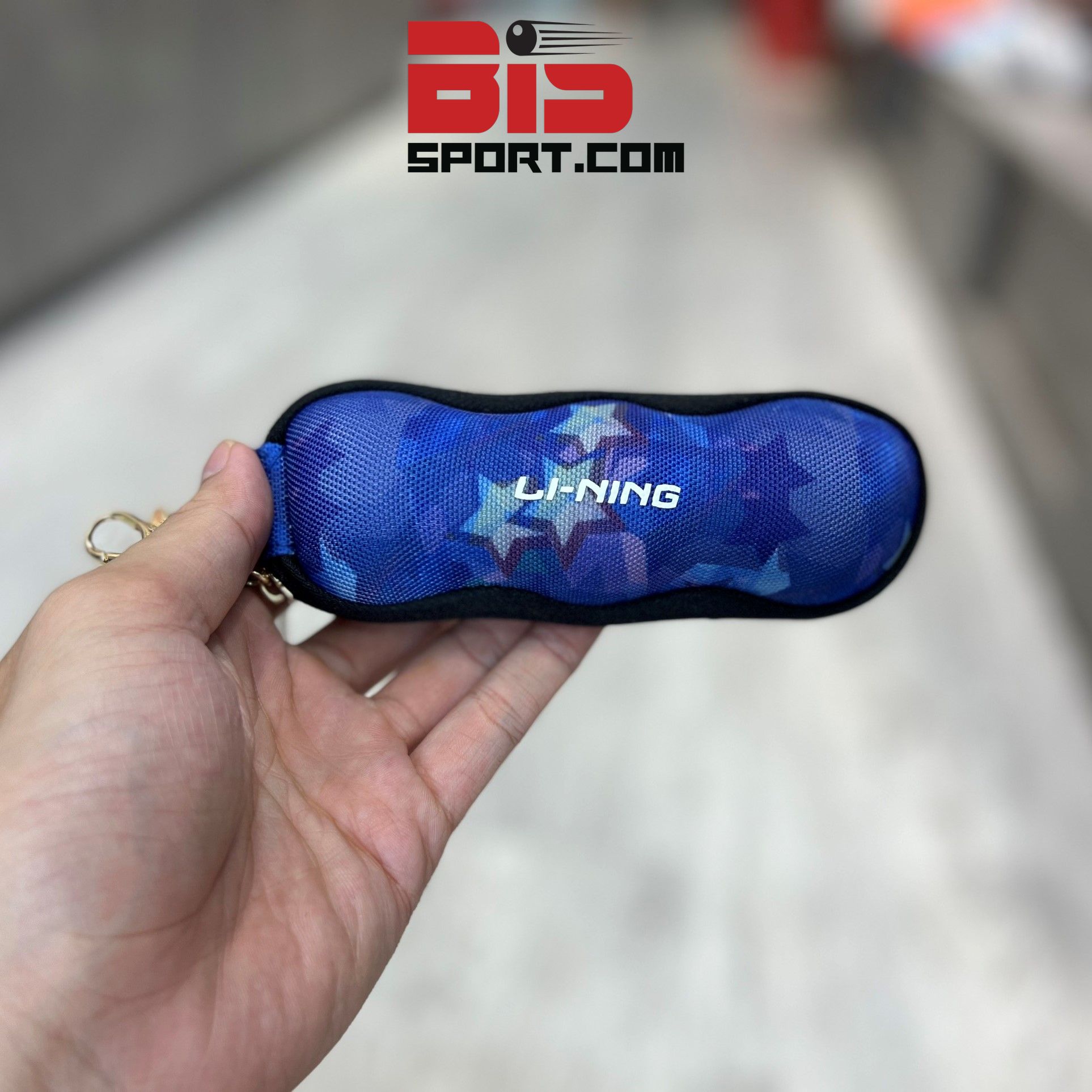 Vỏ Đựng Trái Bóng Bàn Mini Lining Chính Hãng - Loại 3 Quả - Màu Đỏ - Nhỏ Gọn , Tiện Lợi , Sang Trọng